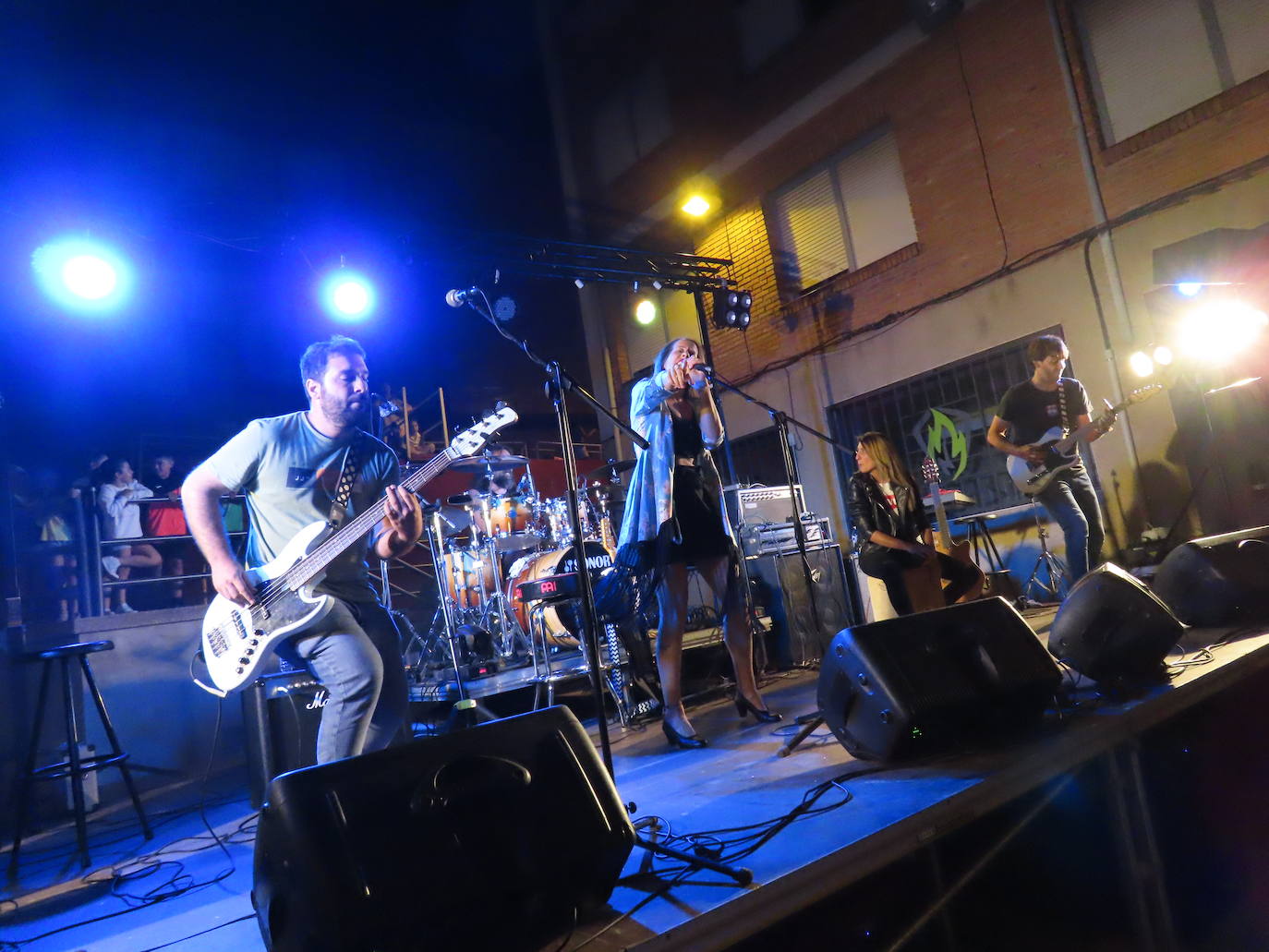 Fotos: Música y encierros en las fiestas del Burgo de Alfaro