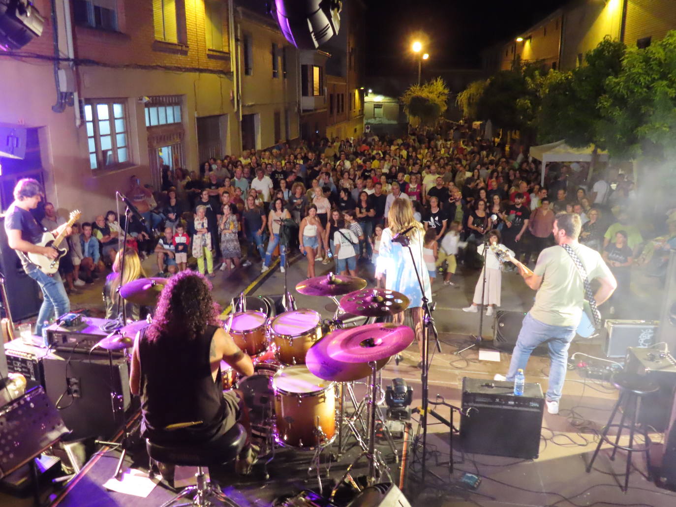 Fotos: Música y encierros en las fiestas del Burgo de Alfaro