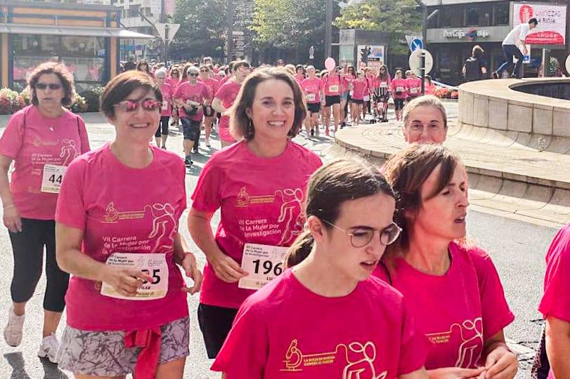 Fotos: Carrera de la Mujer en Logroño: preparación, ánimos y en la línea de salida