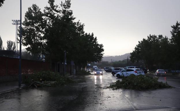 Galería. Así ha quedado Arnedo tras la tormenta 