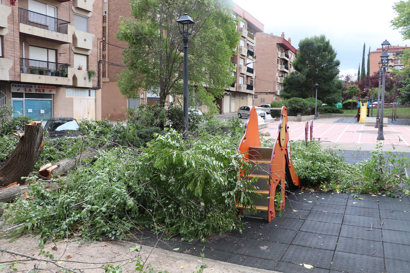 Fotos: Así ha quedado Arnedo tras la tormenta