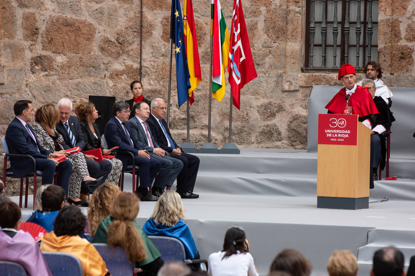 Fotos: Acto de apertura del curso 2022-2023 de la UR