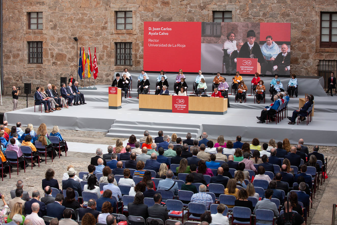 Fotos: Acto de apertura del curso 2022-2023 de la UR