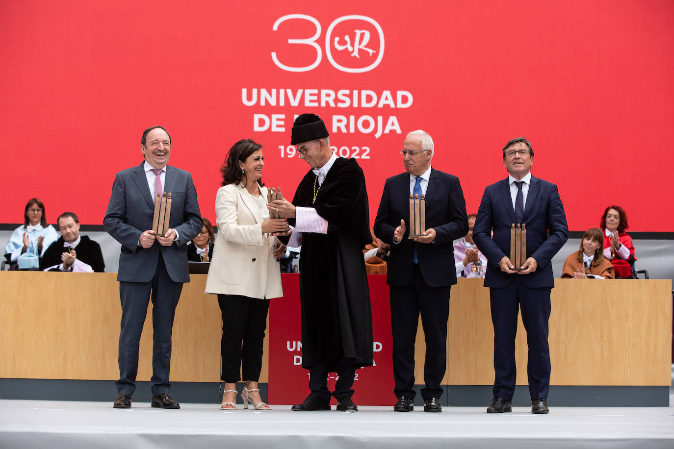 Fotos: Acto de apertura del curso 2022-2023 de la UR