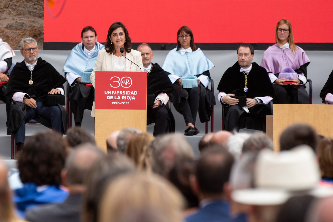 Fotos: Acto de apertura del curso 2022-2023 de la UR