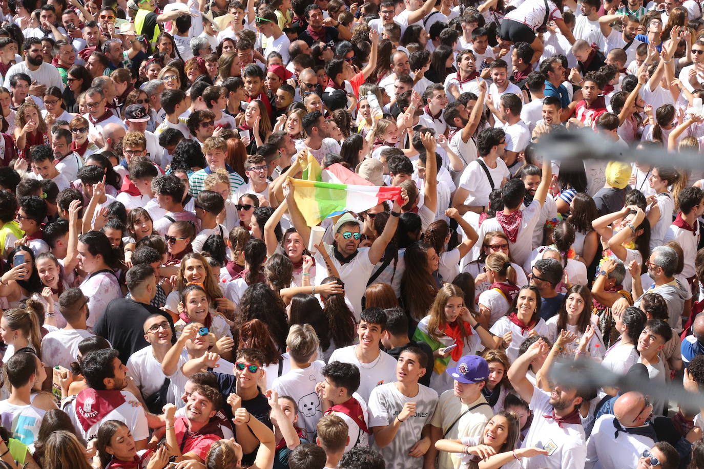 Fotos: Disparo del cohete de San Mateo