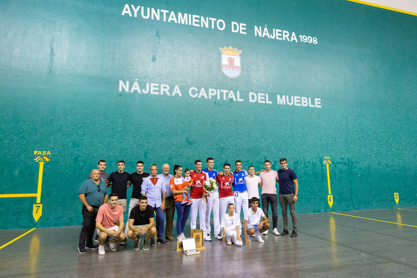 Fotos: Emotiva despedida de Untoria en Nájera