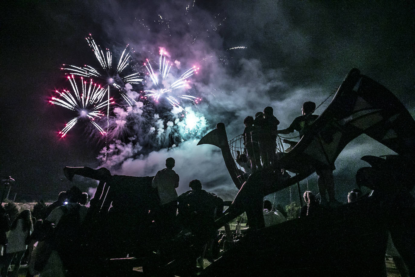 Fotos: Fuegos artificiales de San Mateo: domingo 18