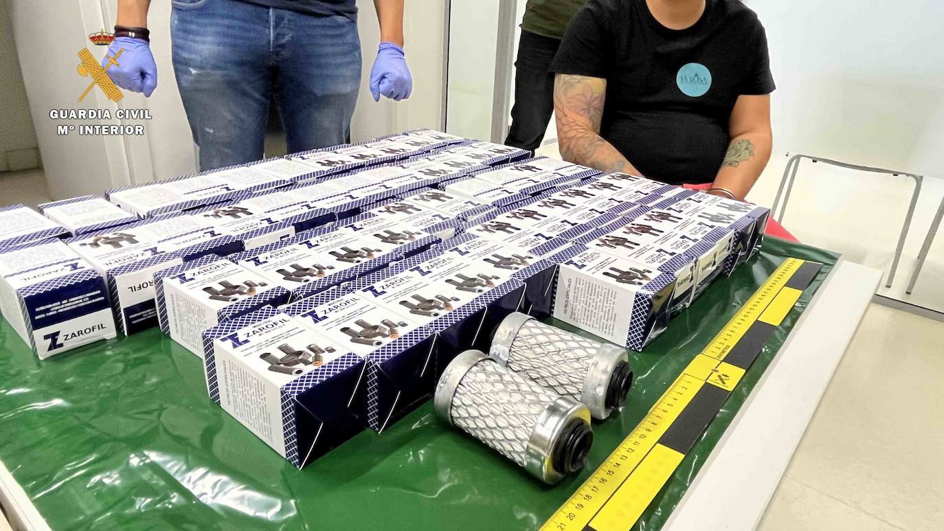 Fotos: Desarticulada una ruta de envíos de cocaína desde centroamérica a Logroño para San Mateo