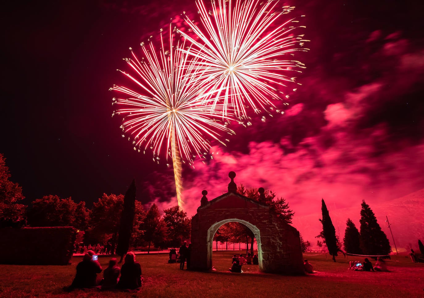 Fotos: Los fuegos artificiales de San Mateo del martes 20