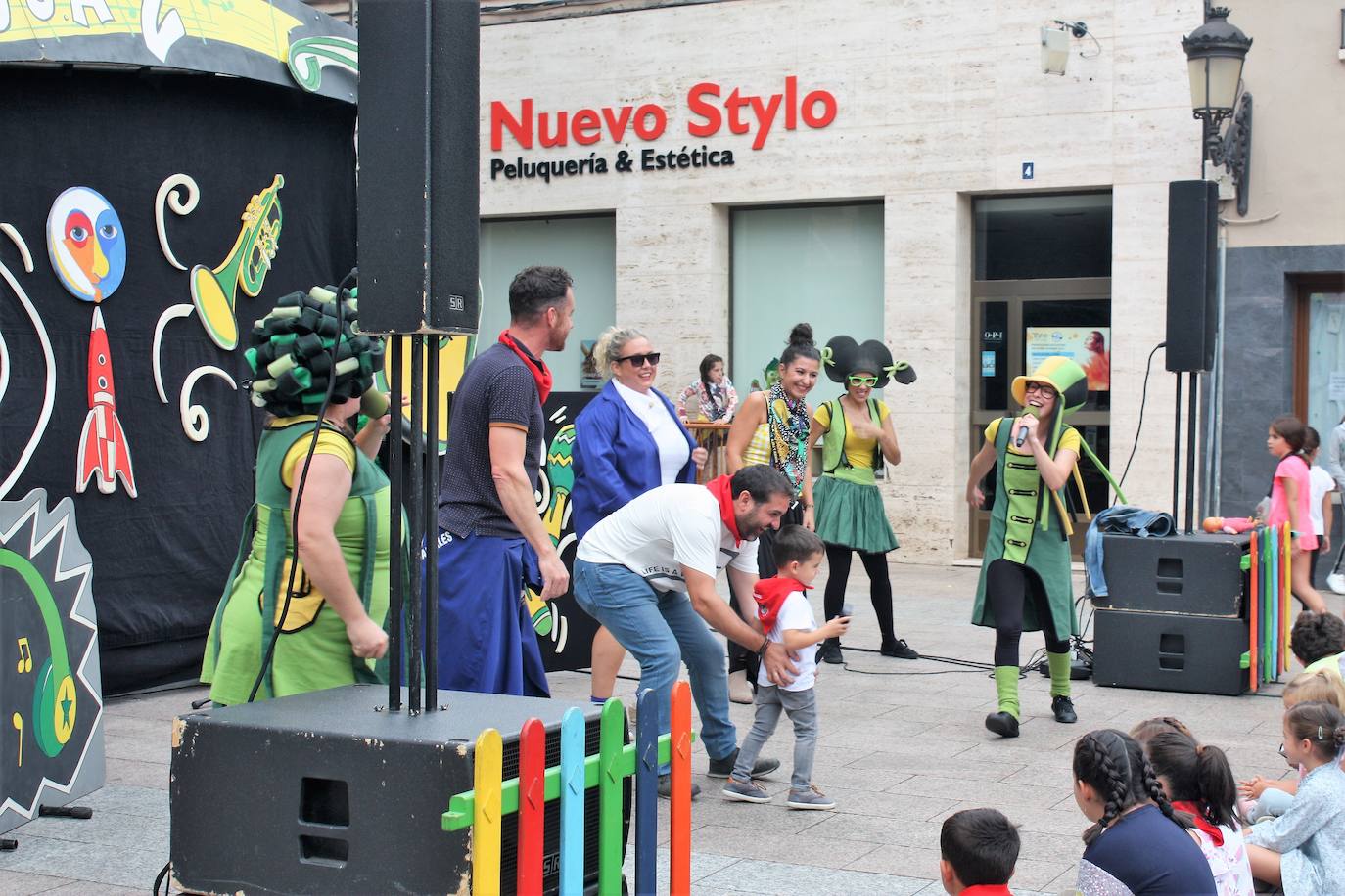 Fotos: Exaltación del cerdo y actividad infantil en Baños de Río Tobía