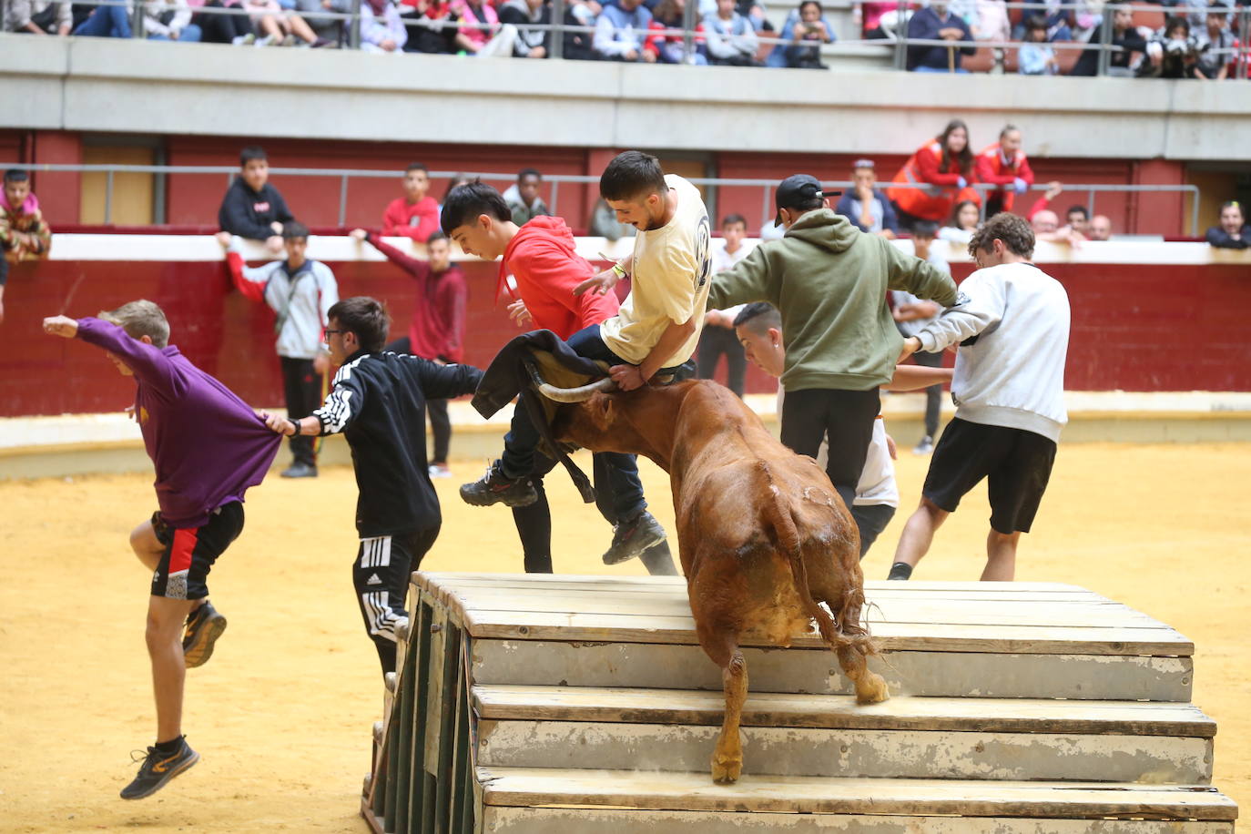 Fotos: Saltos, recortes y algunos sustos en La Ribera