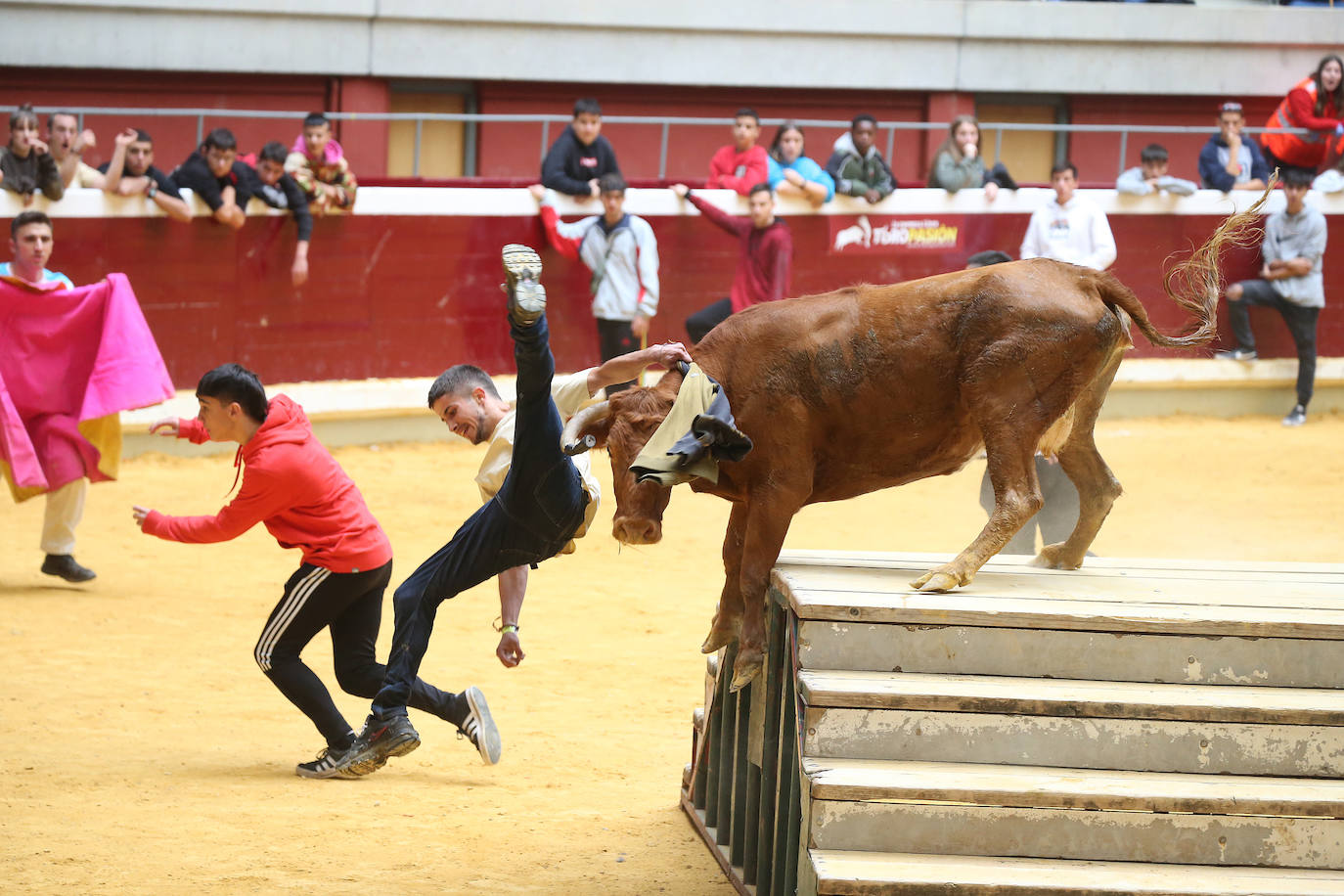 Fotos: Saltos, recortes y algunos sustos en La Ribera