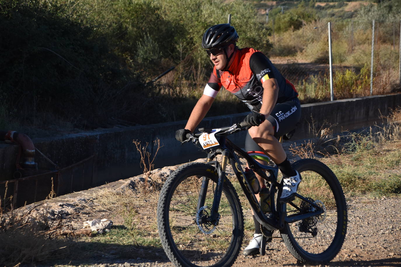 Fotos: Cruz y Narciso se llevan la BTT de la Peña Calagurritana