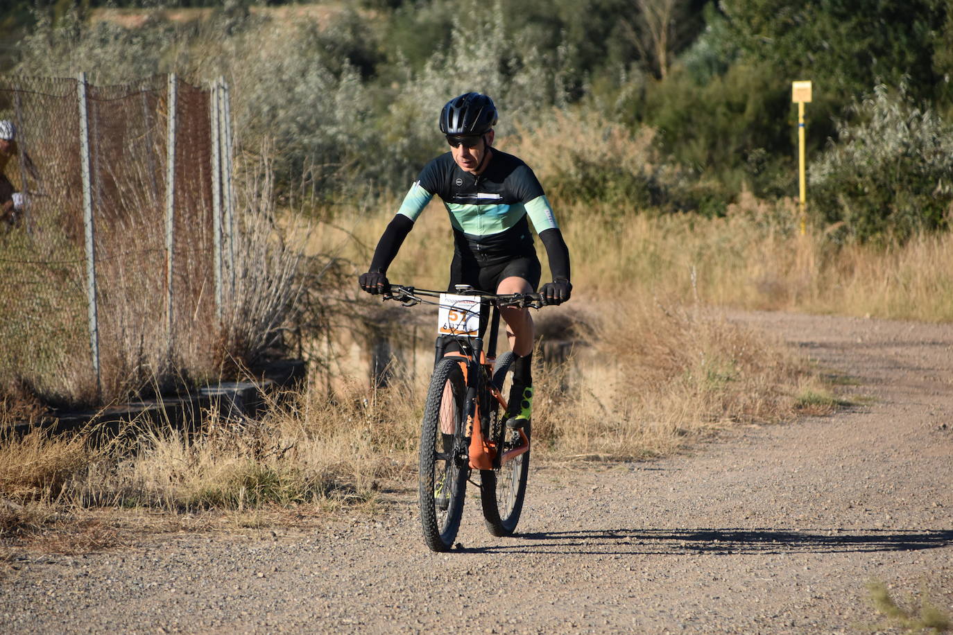 Fotos: Cruz y Narciso se llevan la BTT de la Peña Calagurritana