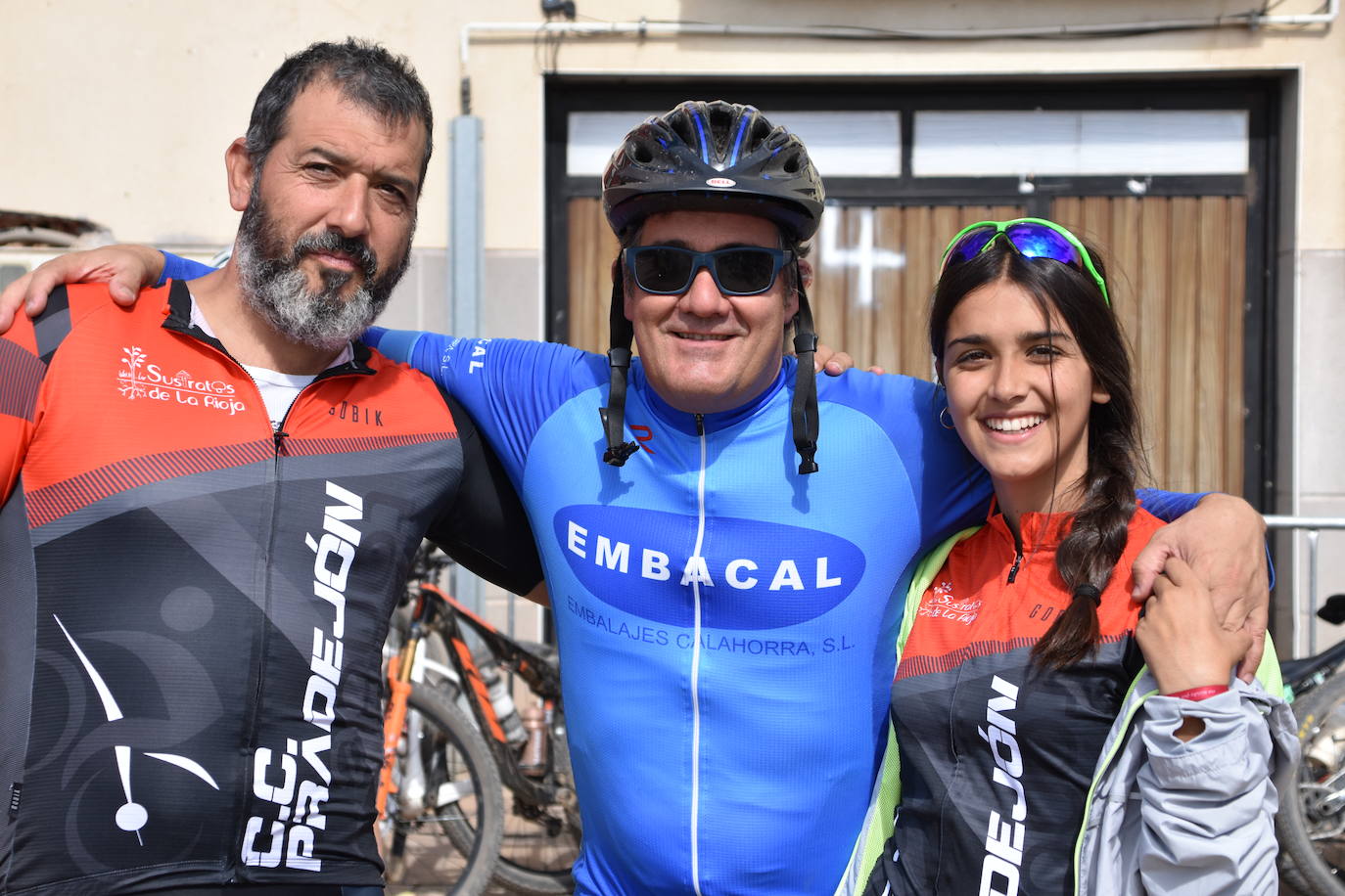 Fotos: Cruz y Narciso se llevan la BTT de la Peña Calagurritana