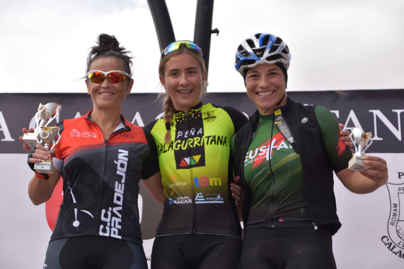 Fotos: Cruz y Narciso se llevan la BTT de la Peña Calagurritana