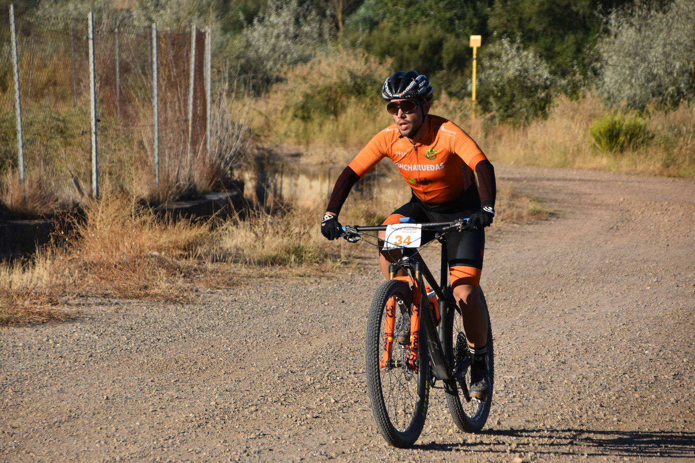 Fotos: Cruz y Narciso se llevan la BTT de la Peña Calagurritana