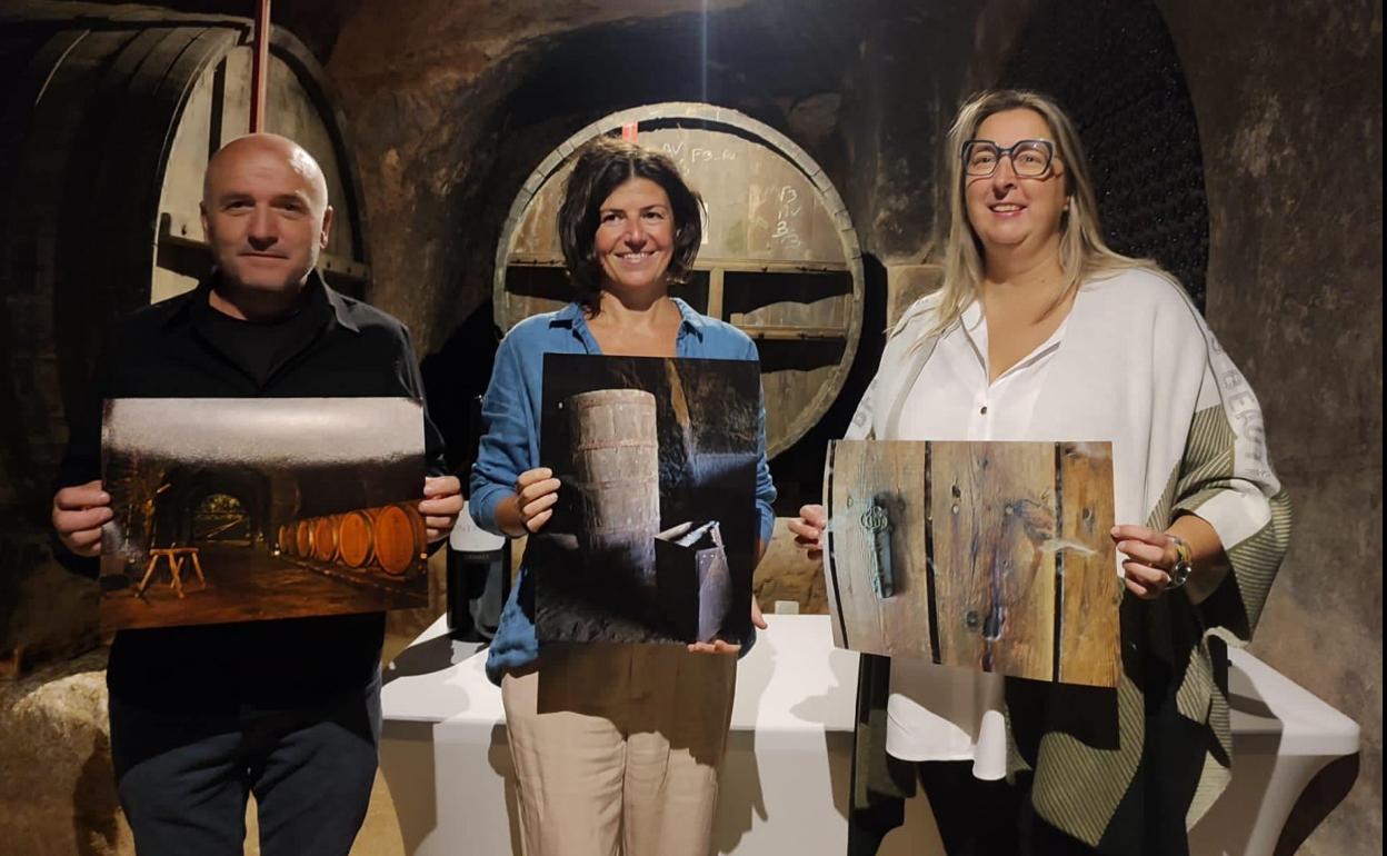 Ganadores del concurso fotográfico del Barrio Bodegas de Quel. 