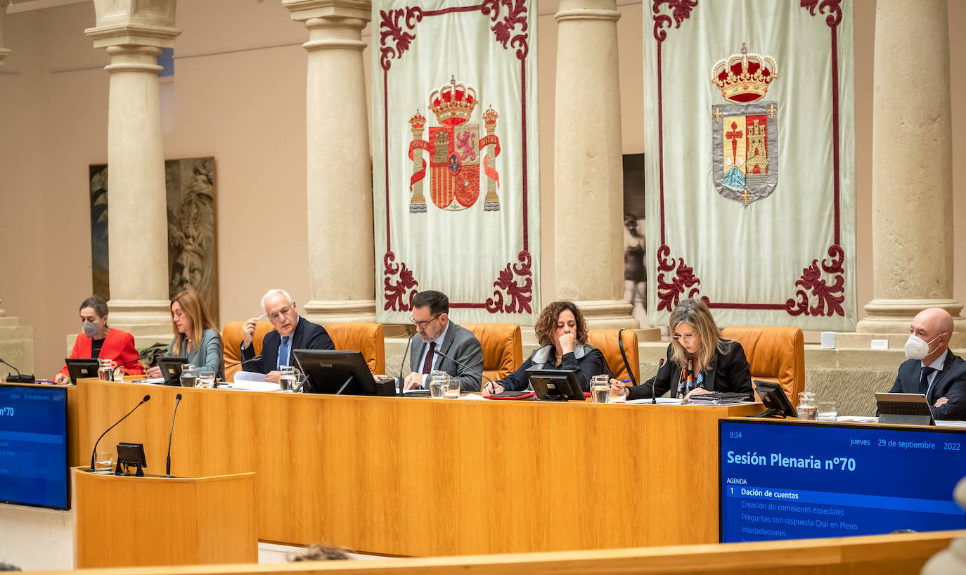 Fotos: El Pleno del Parlamento de hoy, en imágenes