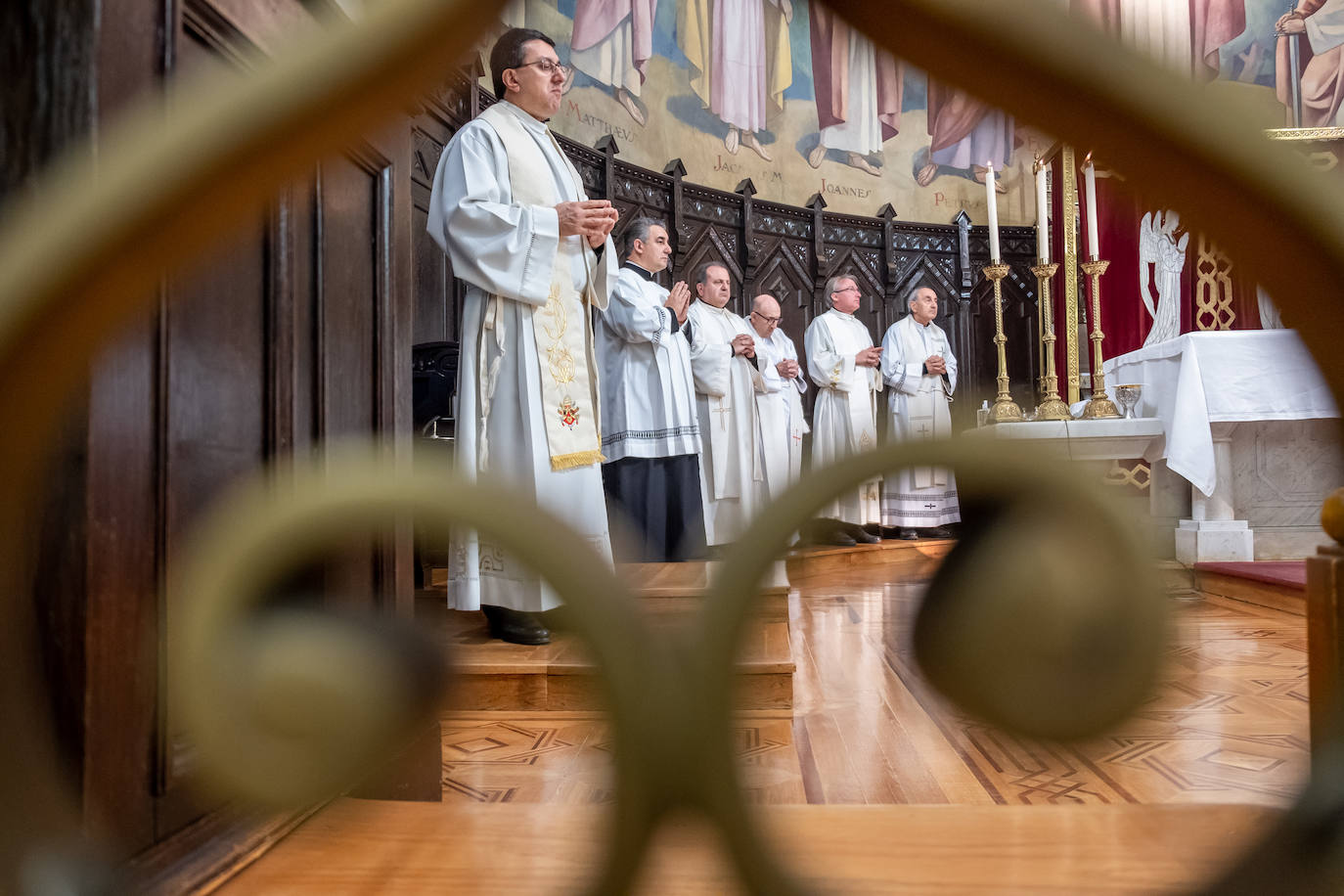 Fotos: Fernando Sancha, el primer sacerdote ordenado en La Rioja desde 2018