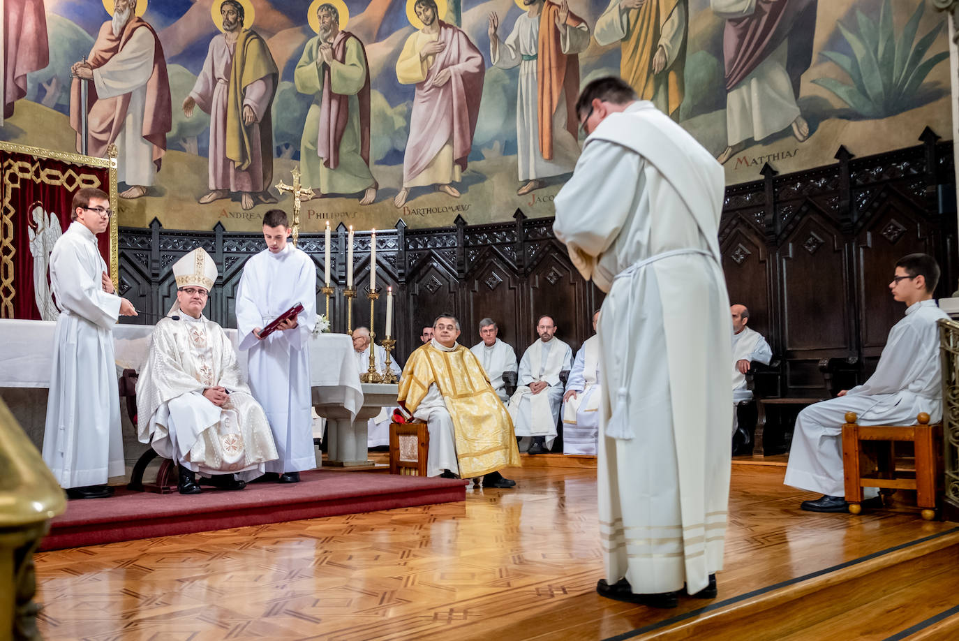 Fotos: Fernando Sancha, el primer sacerdote ordenado en La Rioja desde 2018