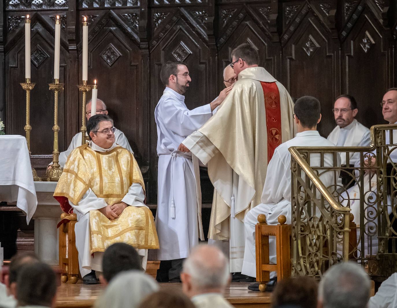 Fotos: Fernando Sancha, el primer sacerdote ordenado en La Rioja desde 2018