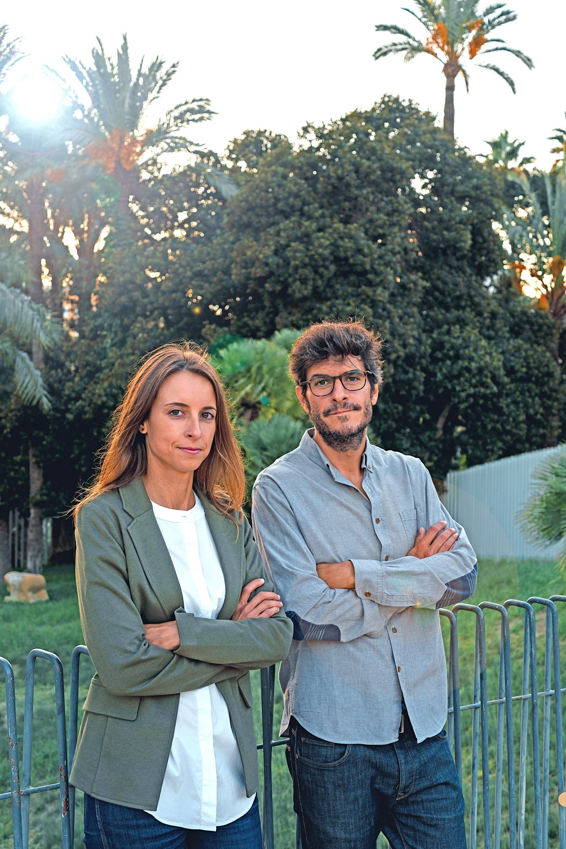 Sara Bañón y Julio Madrigal, fundadores de Ibions. 