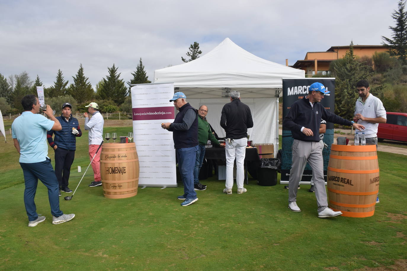 Fotos: Un pequeño descanso en el torneo Marco Real