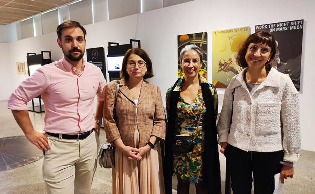 Presentación de la exposición 'Marte. La conquista de un sueño', que se muestra en la Casa de las Ciencias. 