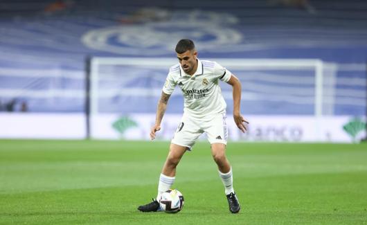 Dani Ceballos, en acción durante el partido ante Osasuna. 