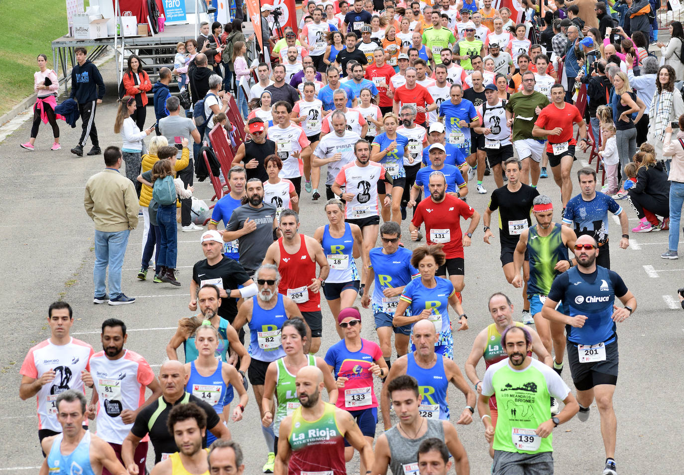 Fotos: Cuatrocientos atletas en la Carrera Tres Parques