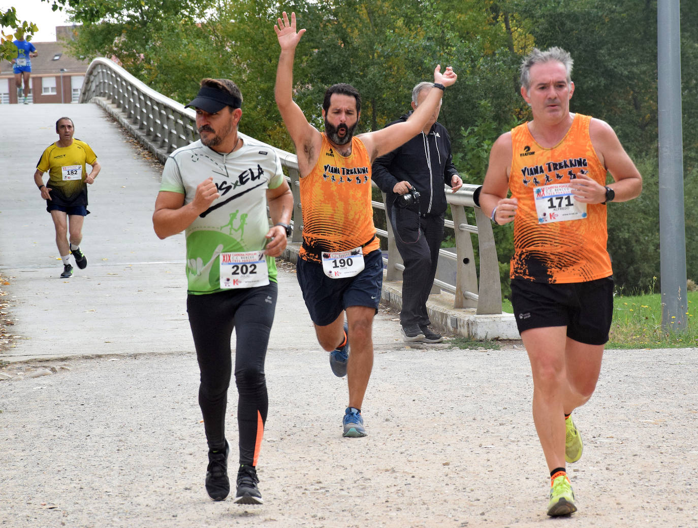 Fotos: Cuatrocientos atletas en la Carrera Tres Parques