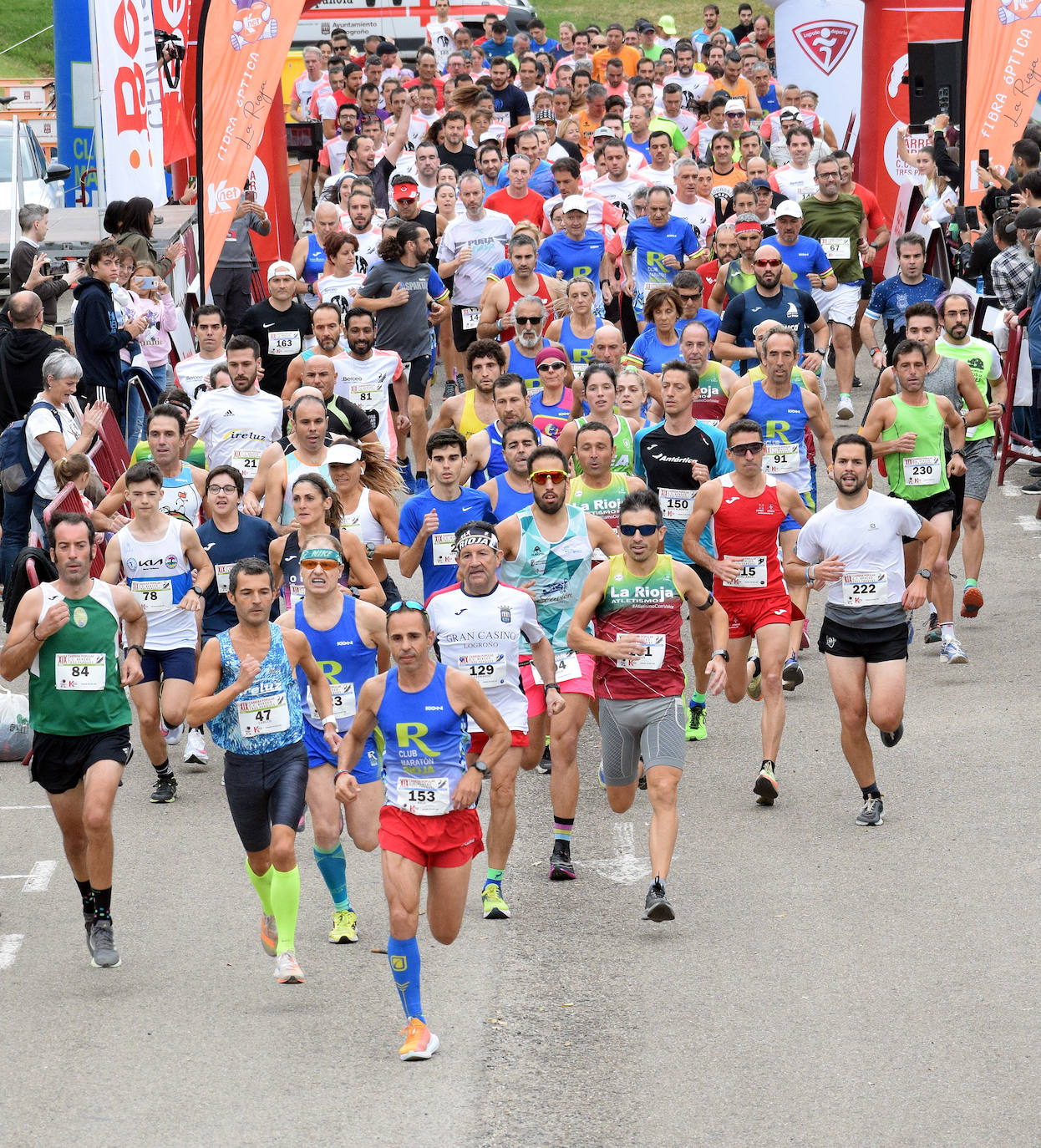 Fotos: Cuatrocientos atletas en la Carrera Tres Parques