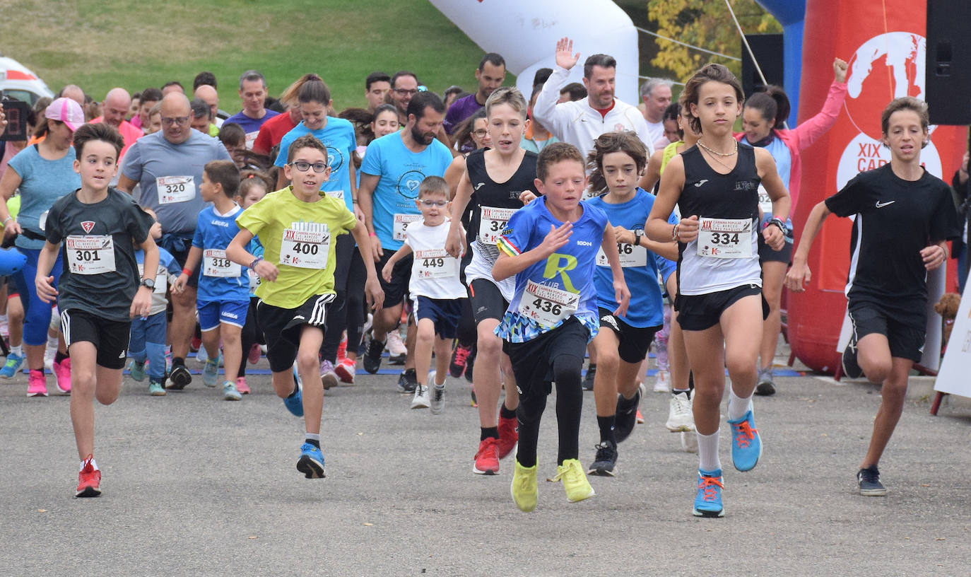 Fotos: Cuatrocientos atletas en la Carrera Tres Parques