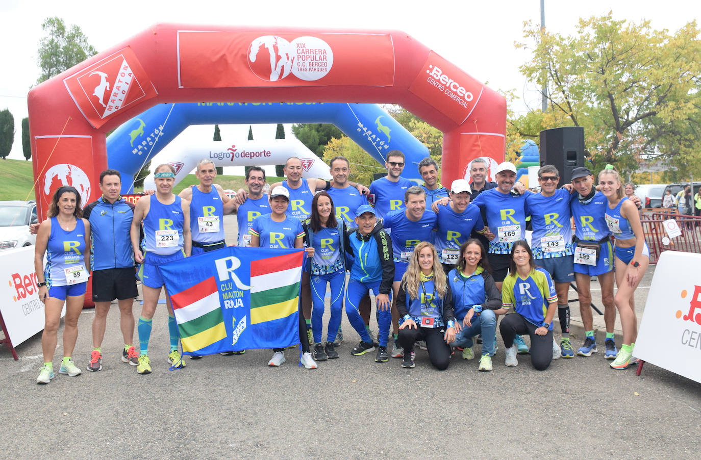 Fotos: Cuatrocientos atletas en la Carrera Tres Parques