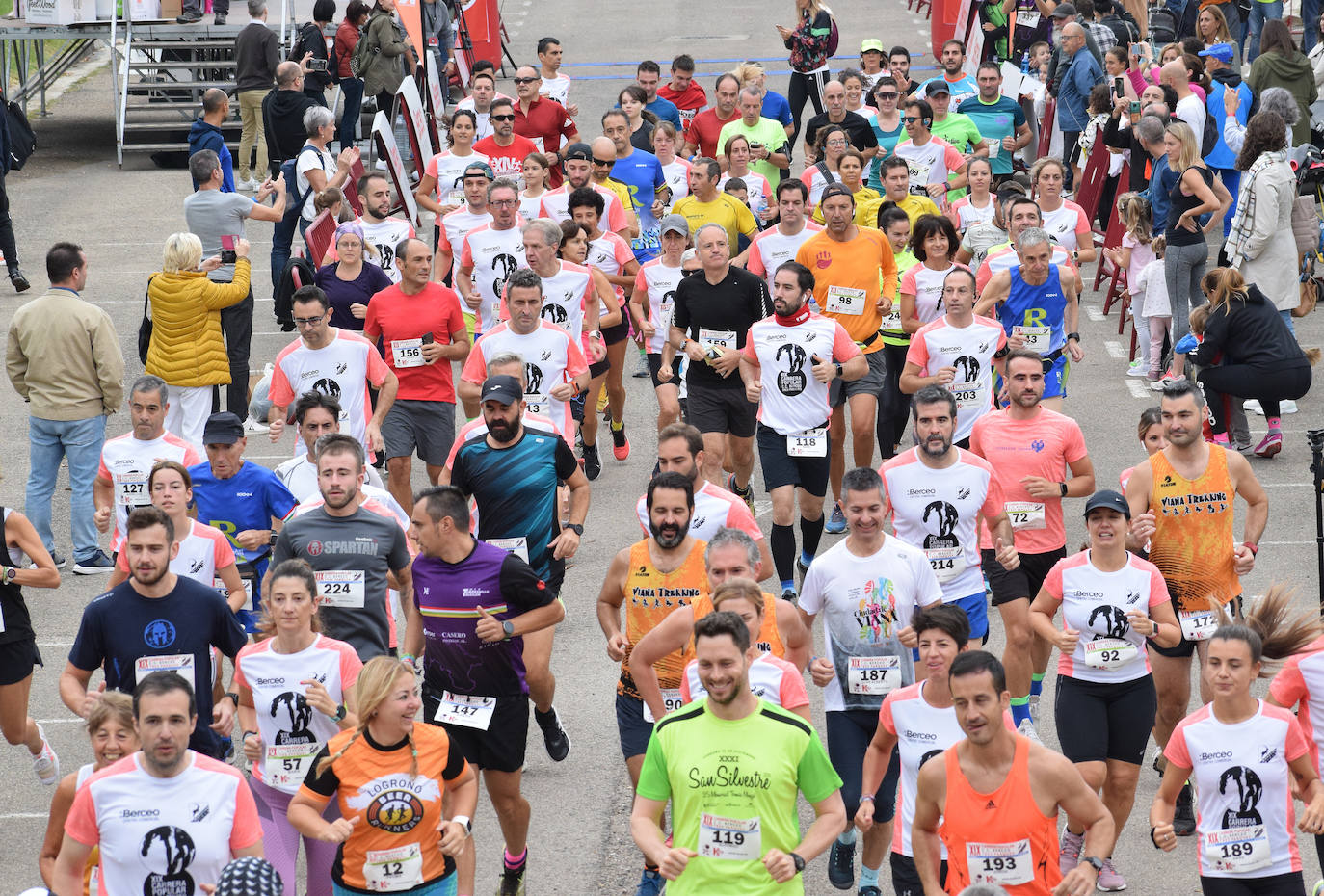 Fotos: Cuatrocientos atletas en la Carrera Tres Parques