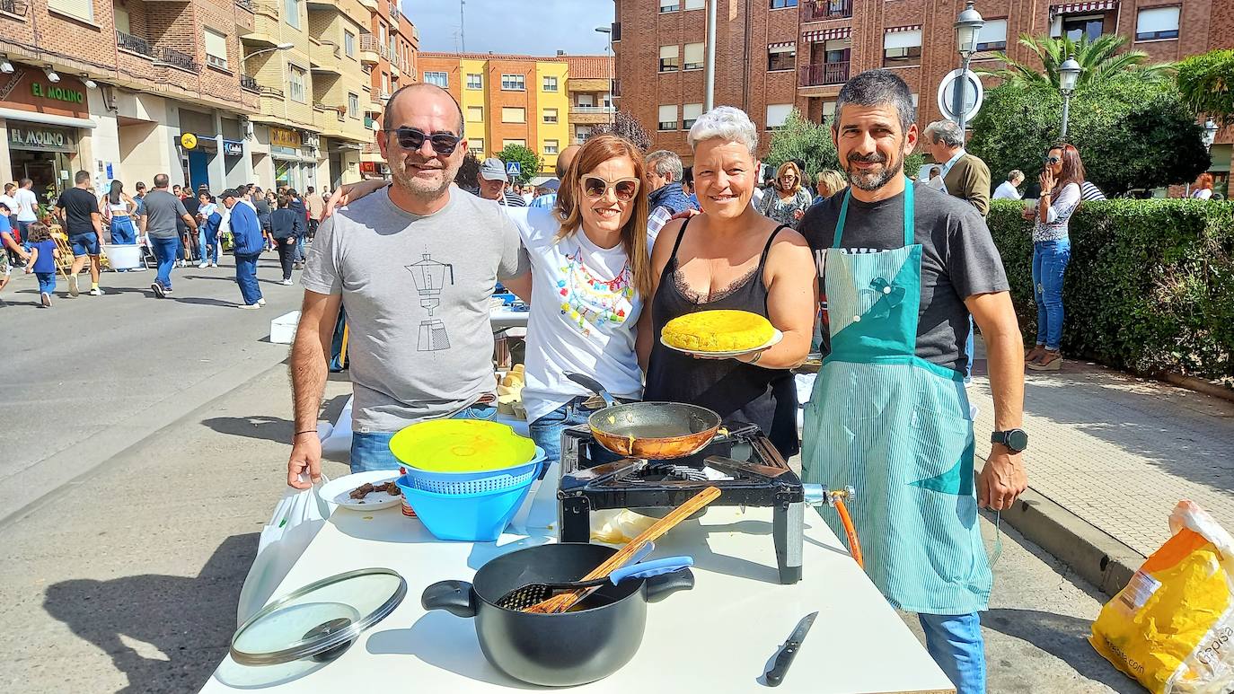 Fotos: Concurso de tortillas en Lardero por las fiestas de Gracias