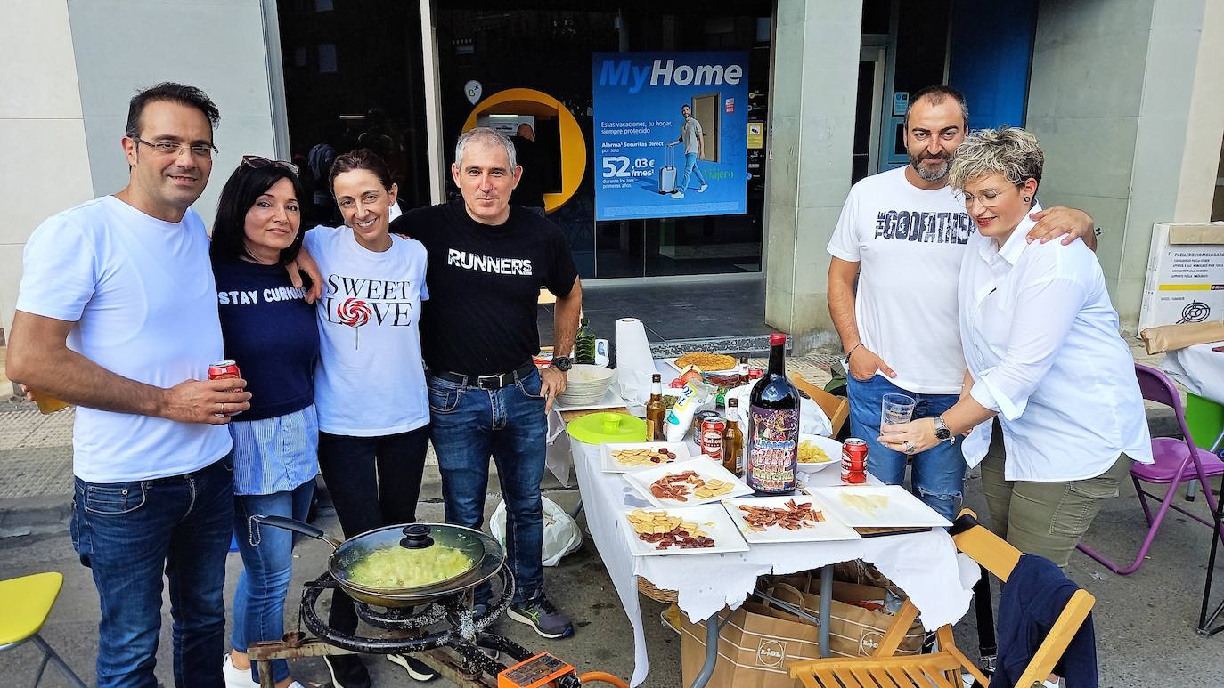 Fotos: Concurso de tortillas en Lardero por las fiestas de Gracias