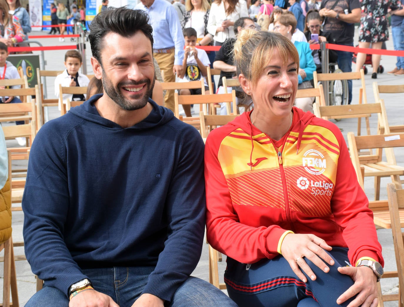 Fotos: Celebración de la &#039;UAR Gladiator Race&#039;, evento solidario de Unidad Rural de la Guardia Civil, en la plaza del Ayuntamiento de Logroño