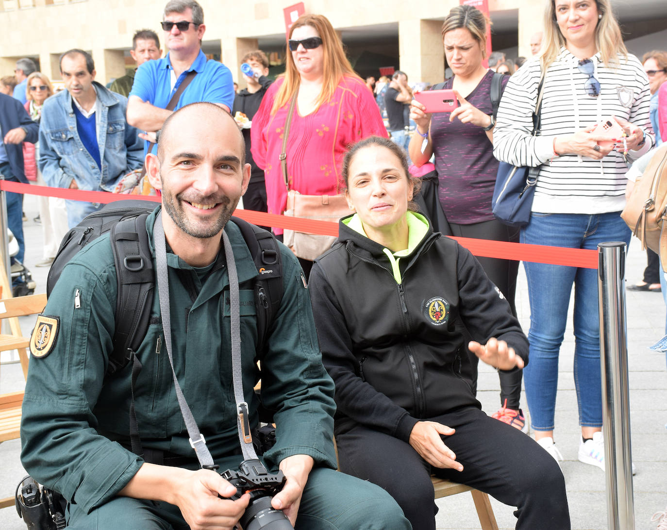 Fotos: Celebración de la &#039;UAR Gladiator Race&#039;, evento solidario de Unidad Rural de la Guardia Civil, en la plaza del Ayuntamiento de Logroño