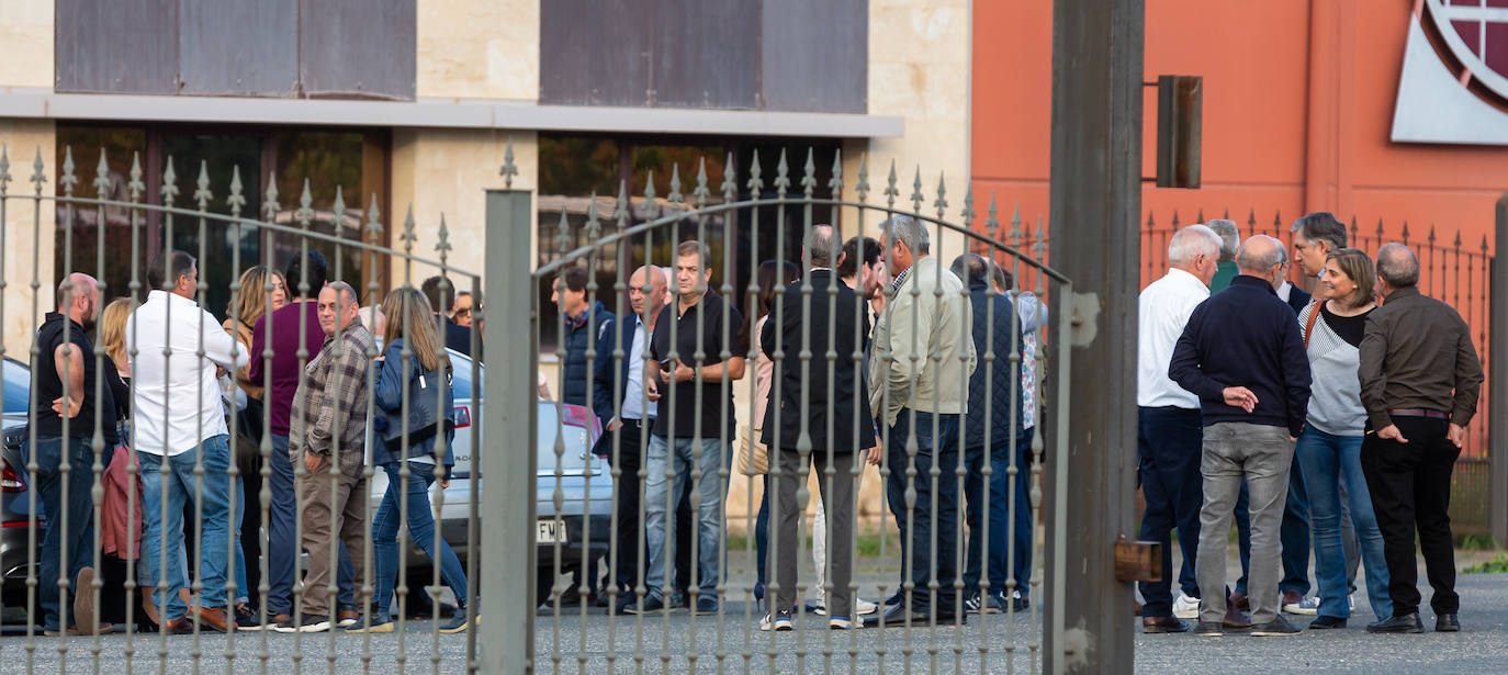 Fotos: Encuentro en Nájera de Bretón con sus apoyos