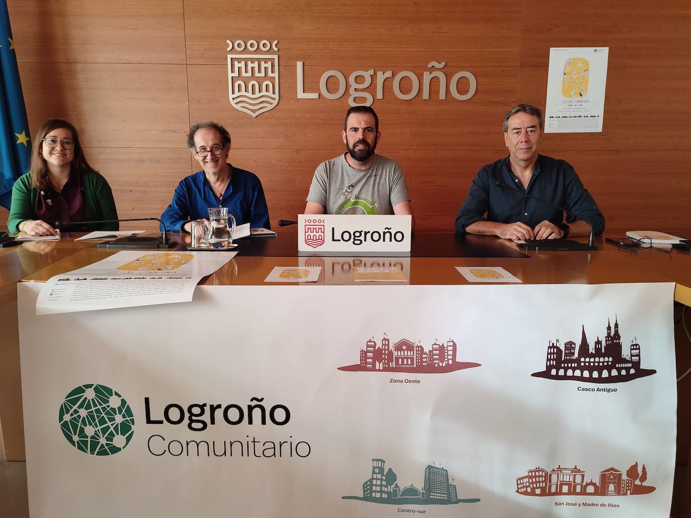 Presentación de la estrategia 'Logroño Comunitario' y de la iniciativa 'Excéntrico'. 