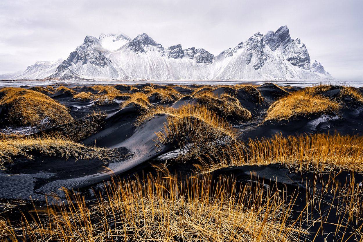 Invierno en Stokksnes