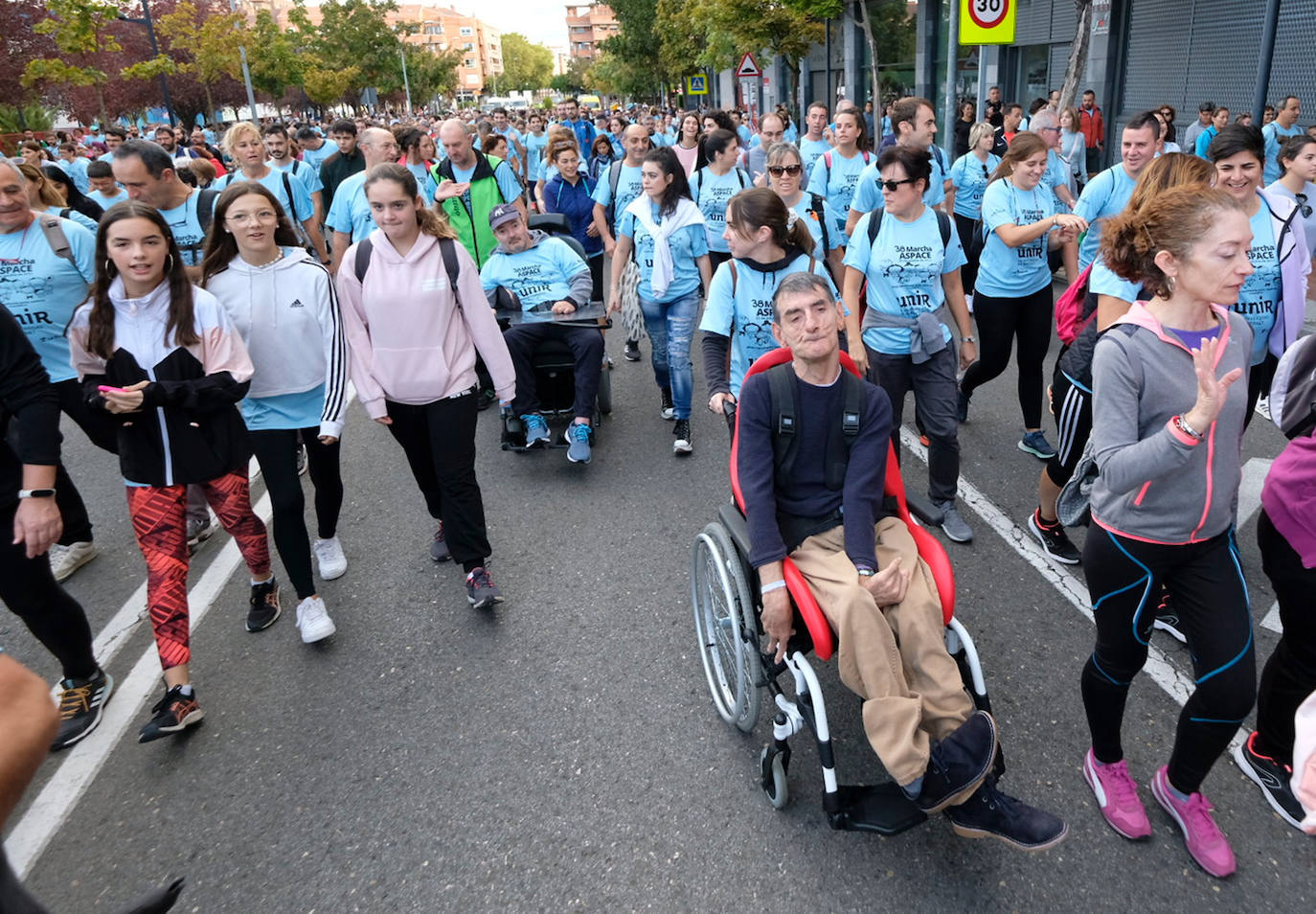 Fotos: La 38ª Marcha Aspace echa a andar