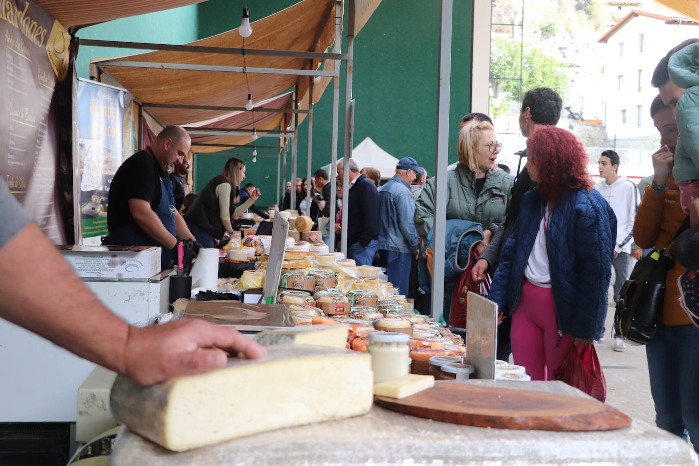 Fotos: Feria de quesos en Munilla