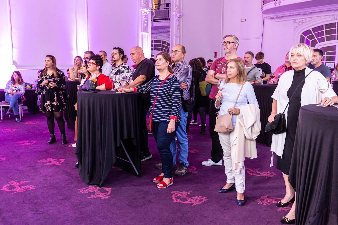 Fotos: Messura y Fetén Fetén, el sufrimiento de St Woods y Maximiliano Calvo, en el Círculo Logroñés