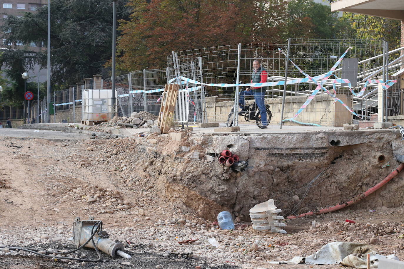 Fotos: Parte del cruce de Vara de Rey abrirá al tráfico la semana que viene