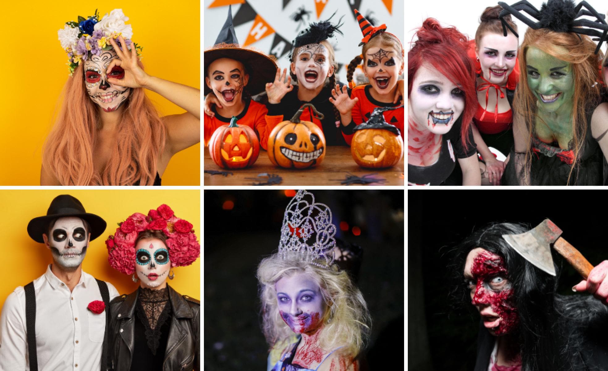 ideas de maquillaje fáciles para Halloween para y niños La Rioja