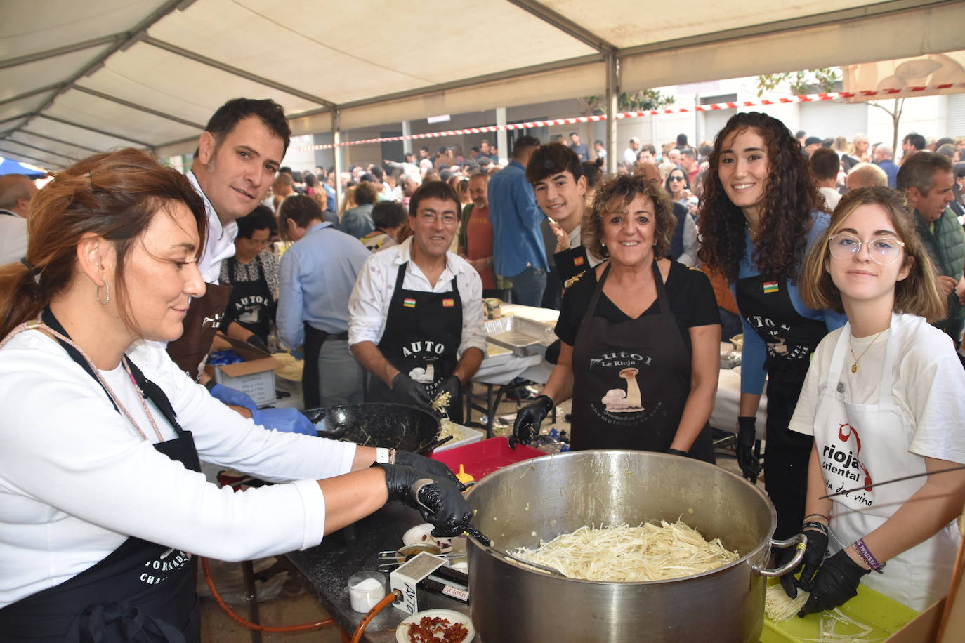 Fotos: Degustaciones y cocina en directo en las Jornadas de la seta y el champiñón en Autol